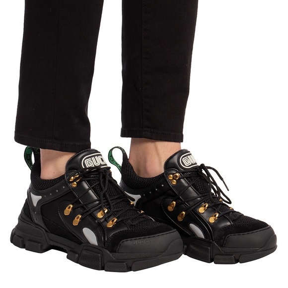 Gucci Flashtrek Jeweled Sneakers - Picture 13 of 15